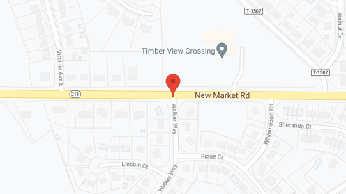 Map of the neighborhood around TimberView Crossing