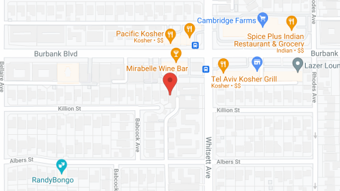 Map of the neighborhood around Just Like Home