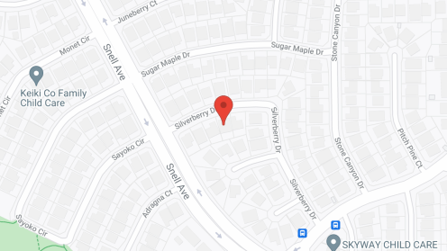 Map of the neighborhood around Blossom Valley Care Home, Inc
