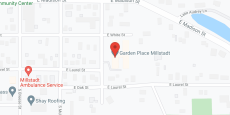 Garden Place of Millstadt in google map
