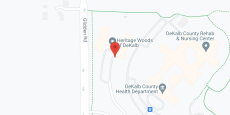 Heritage Woods of DeKalb in google map