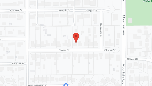 Map of the neighborhood around Clover Court Gardens