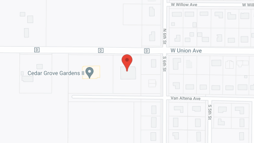 Map of the neighborhood around Cedar Grove Gardens I