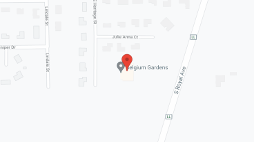 Belgium Gardens in google map