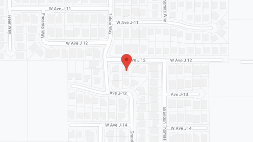 Map of the neighborhood around Annabelle's Cottage II