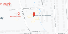 American House Milford Senior Living in google map