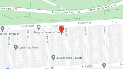 Map of the neighborhood around Golden Sunset Care Home