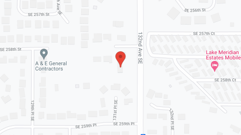 Map of the neighborhood around Rainbow Elderly Living
