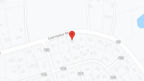 Map of the neighborhood around The Haven @ Cold Harbor