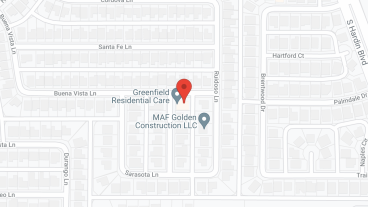 Greenfield Residential Care in google map