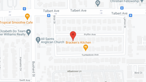 Map of the neighborhood around Jessica Manor