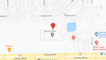 Spring Oaks in google map