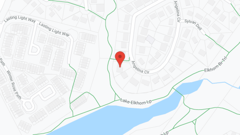 Map of the neighborhood around Always Caring