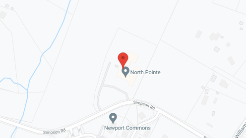 Map of the neighborhood around North Pointe