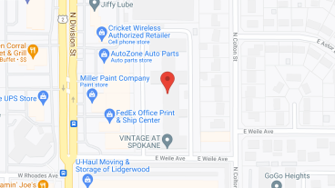 Vintage at Spokane in google map