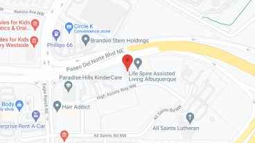 Life Spire Assisted Living - Albuquerque in google map