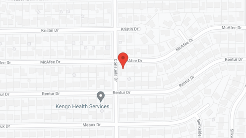 Map of the neighborhood around Joyful Homes II