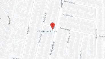 A and M Board and Care in google map