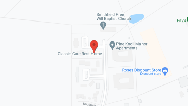 Classic Care Homes in google map