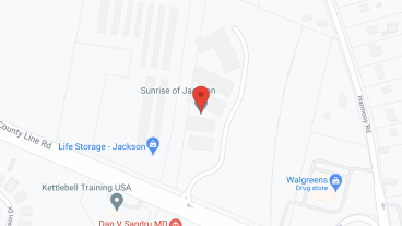 Sunrise of Jackson in google map