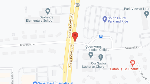 Map of the neighborhood around Park View at Laurel I