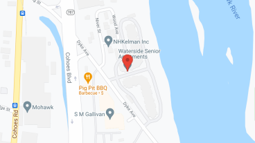 Waterside in google map