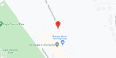 Cascades of the Sierra in google map