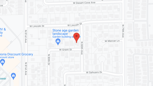 Map of the neighborhood around Jane's Place