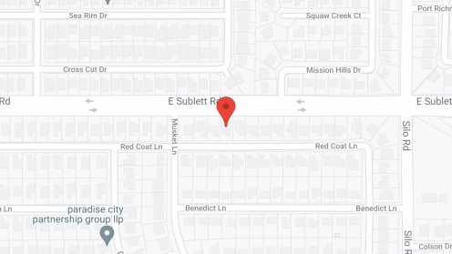 Map of the neighborhood around Courage Assisted Living Facility