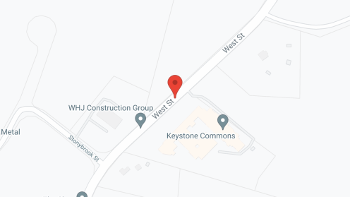 Map of the neighborhood around Keystone Commons