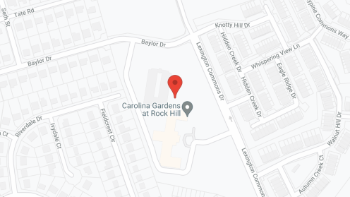 Map of the neighborhood around TerraBella Rock Hill