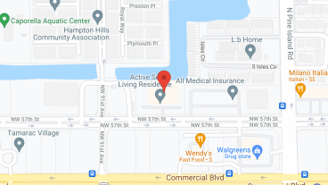 Active Senior Living Residence in google map
