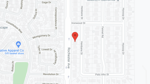 Map of the neighborhood around Summer Dream