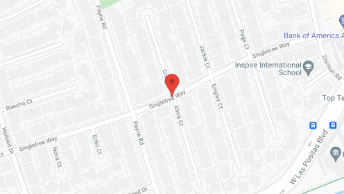 Map of the neighborhood around Welcome Home Pleasanton