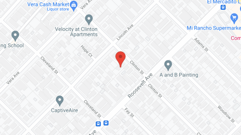Map of the neighborhood around East West Care