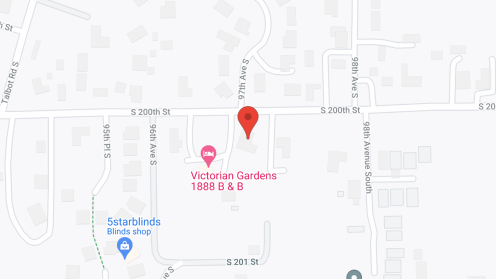 Map of the neighborhood around Evergreen Home Service