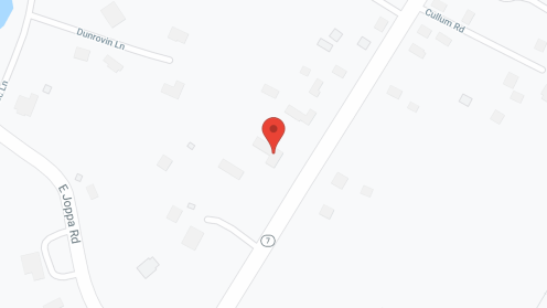 Map of the neighborhood around Joyous Living