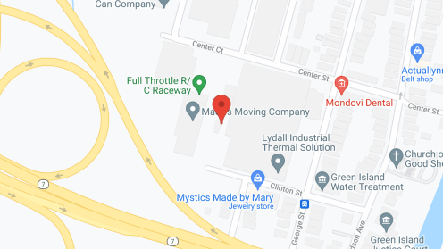 Map of the neighborhood around The Cornerstone