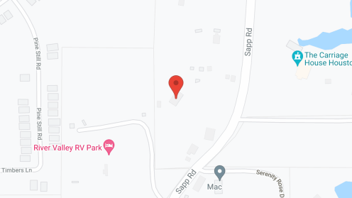 Map of the neighborhood around The Pillars