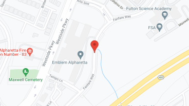 Emblem Alpharetta in google map