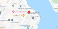 The Lake Merritt in google map