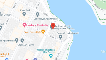 The Lake Merritt in google map
