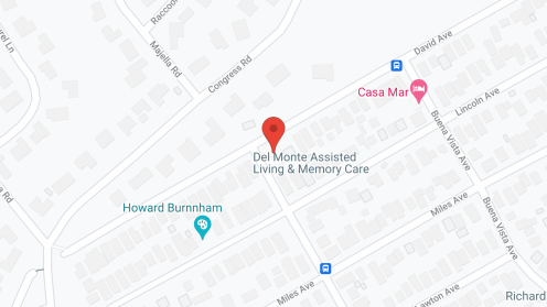 Map of the neighborhood around The Del Monte Assisted Residential Care