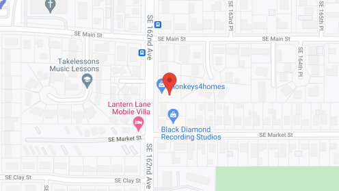 Map of the neighborhood around Pure and Gentle A.C.H.