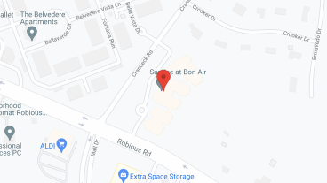 Sunrise at Bon Air in google map