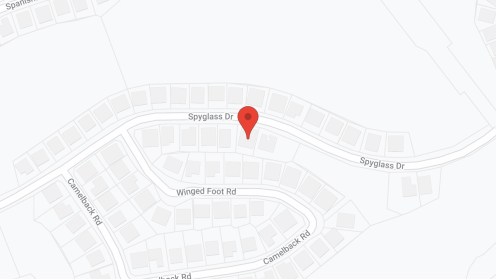 Map of the neighborhood around Spyglass Senior Villa