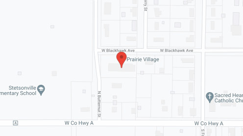 Map of the neighborhood around Prairie Village