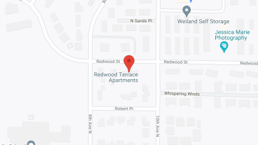 Redwood Terrace in google map