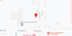 Upham Village in google map