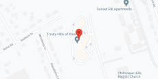 Trinity Hills of Knoxville in google map